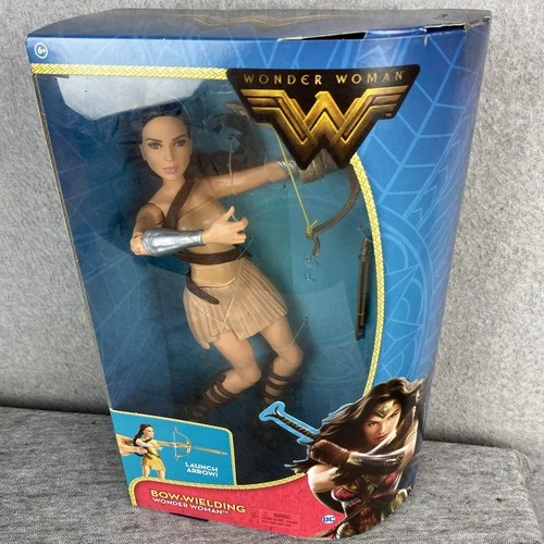 Bow-Wielding Wonder Woman Mattel Movie Doll Collectible Figure DC Universe