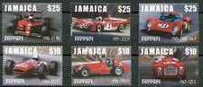 👉 JAMAICA 2000 FERRARY CARS MNH ** SPORTS, TRANSPORT