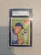 1954 Topps Duke Snider SGC 2
