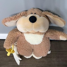 Vintage Need A Littles Puppy Dog Plush Soft Sculpture 1985 Matchbox Linda Novik