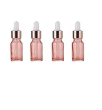 4 Pack Glass Dropper Bottles,10ml/15ml/30ml/50ml/100ml Essential Oil Bottles ...