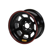 Bassett 47sc2 14x7 D-hole 5 On 4.75 2 Inch Backspace Black Wheel