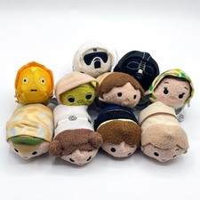 Tsum Tsum Disney Star Wars Plush Mini Vader Leia Yoda C-3PO 3.5  Tiny Beanie Lot