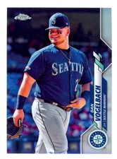 2020 Topps Chrome Dan Vogelbach Refractor #30 SP Parallel MLB Seattle Mariners