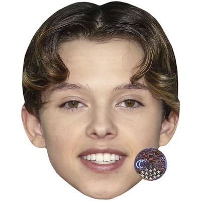 Jacob Sartorius (Lächeln) Promi Maske, flaches Kartengesicht, Kostüm Maske