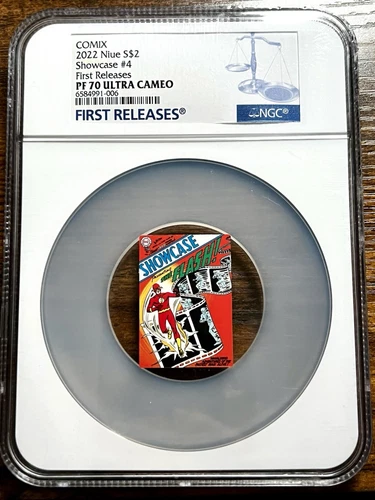 2022 Niue S$2 COMIX Flash Showcase #4 FR NGC PF70 Ultra Cameo 1oz Silver Coin