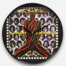 ATCQ Midnight Marauders Logo Photo Clock, 12" record size, New, Hip Hop Collecti