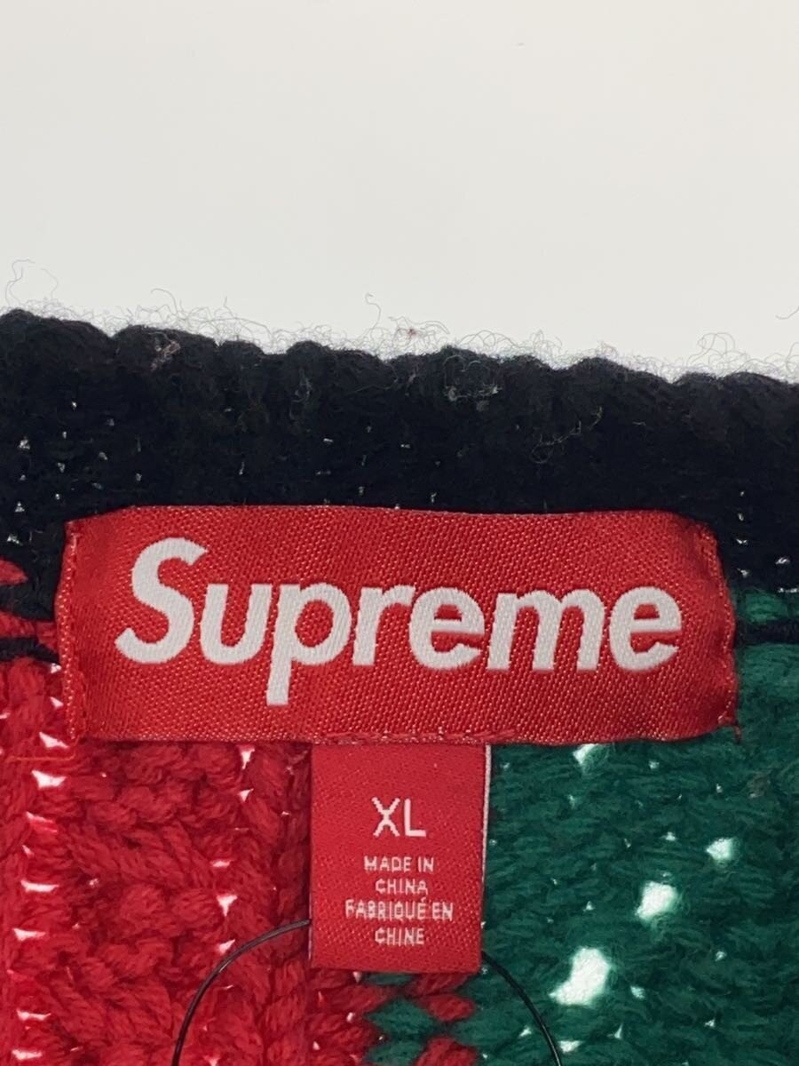 Supreme 2023 Fall/Winter/Patchwork Cable Knit Car… - image 3