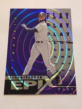 PURPLE 1998 Pinnacle Epix Play Ken Griffey Jr #E1