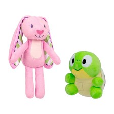 Bluey Friends 2-Pack Plush Stuffed Animals for Kids, Floppy and Turtleboy TV Sho