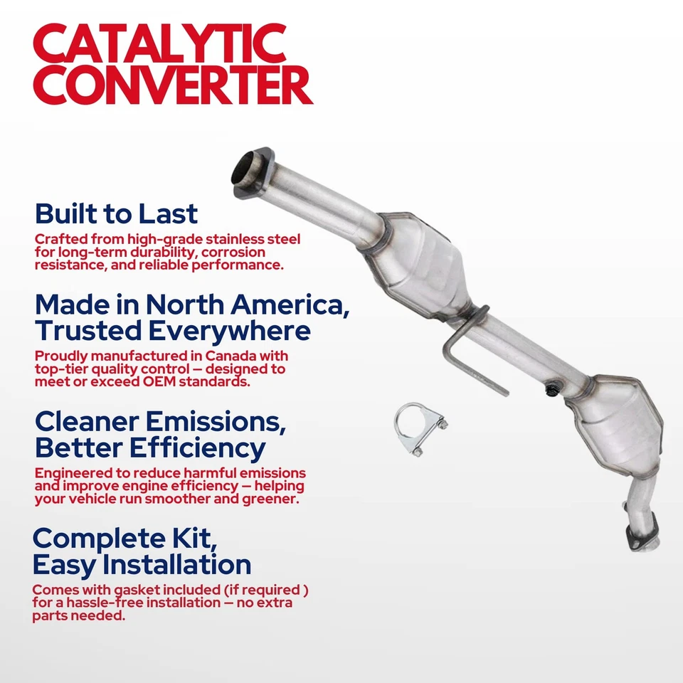 Catalytic Converter with Exhaust Manifold for 2004-2006 Lexus ES330 3.3L, 50598 - Imagem 3 de 4