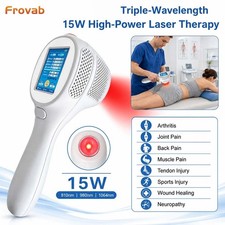 Class IV 15W Laser Therapy 810 980 1064nm for Deep Tissue Healing Physiotherapy