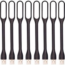 Flexible Mini USB LED Lamp Portable Night Light for Power Bank Laptop Notebook