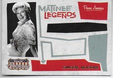 2011 Americana MATINEE LEGENDS Insert GINGER ROGERS Babes in Arms Fred Astaire