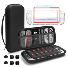 12pcs Carrying Case Bag for Nintendo Switch 2 Hard Shell Cover Screen Protector