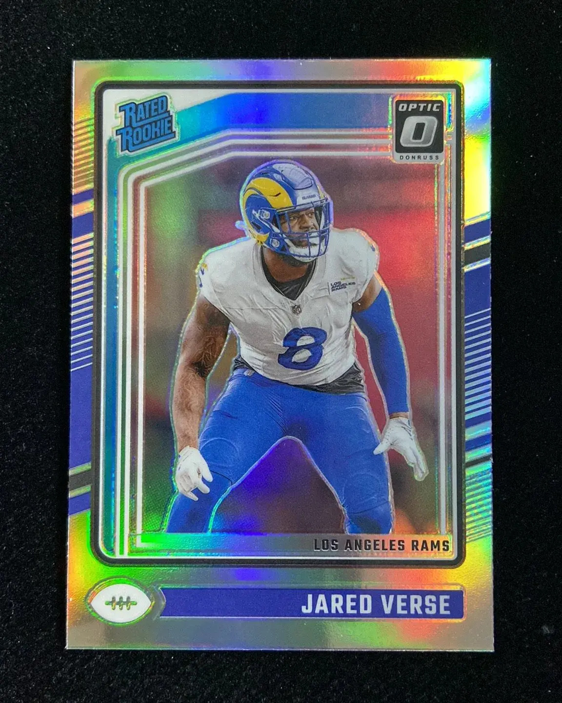 2024 Panini Donruss Optic Rated Rookie RC Silver #242 Jared Verse Rams JP YT92