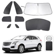 Cadillac XT5 Window Shades 2017-2025 Set Sun UV Windshield Privacy Cover 8pcs
