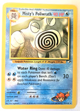 Misty's Poliwrath 31/132 Rare Gym Heroes Pokemon Unlimited LP+ 31/132 on eBay