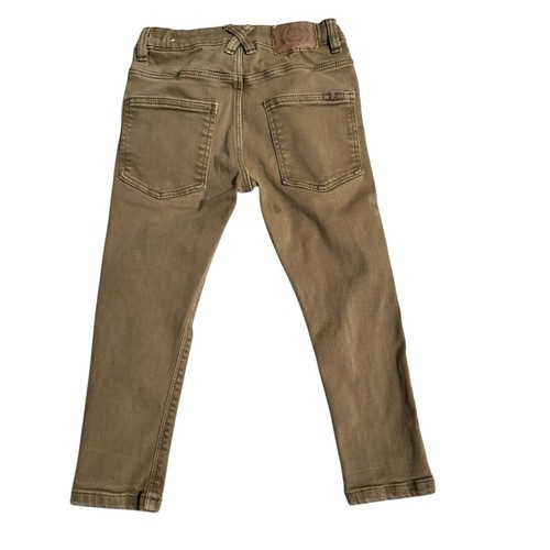 Zara Kids Boys Pants The Slim Denim Size 3-4 104 cm Adjustable Waist - Picture 2 of 8