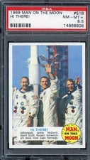 1969 Topps Man on the Moon Trading Cards 27