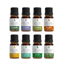8 pack of 100 Pure Essential Aromatherapy Oils