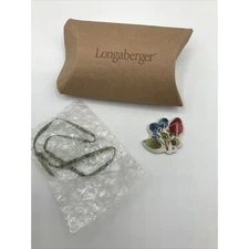 Longaberger 2005 Berry (Strawberry & Blueberries) Pottery Tie-On #23101 -21-14