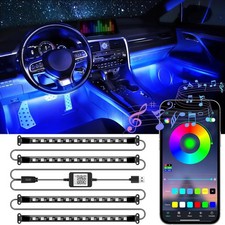 Accent Interior Car Lights, Smart Car Interior Lights with App Interior Lights