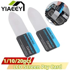 1PC Steel Metal Spudger Pry Tool Ultra Thin Flexible LCD Screen Opening Card