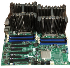 SUPERMICRO X9DAE Dual Socket LGA2011 E-ATX Motherboard  Intel Xeon E5-2630V2