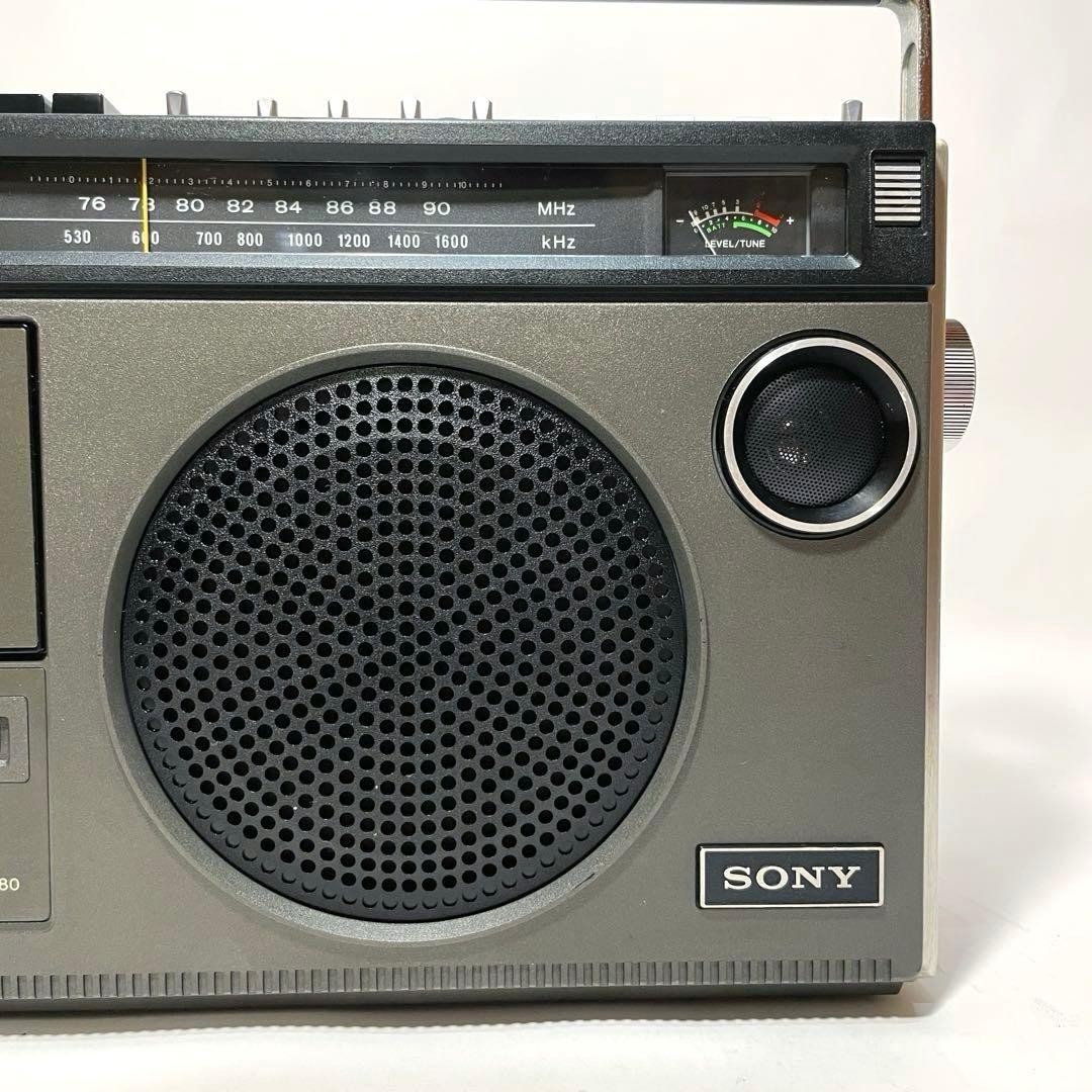 SONY CF-1980 Studio Monaural Radio Cassette Recorder w/Mixing