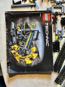 LEGO Technic Bucket Wheel Excavator 42055 Motorised 3929pcs Incomplete
