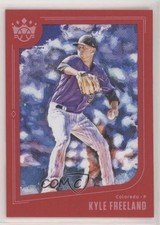 2019 Panini Diamond Kings Red Framed Kyle Freeland #53 8yu