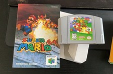 Super Mario 64 Nintendo 64 N64 Complete in Box CIB with manual