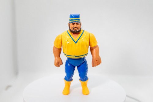 WWE WWF Hasbro AKEEM Series 1 Vintage Action Figur...