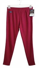 Irideon Equestrian Riding Thermoluxe Leggings Pull On Burgundy NWT Size XL