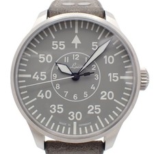 Used Laco Raco pilot Aachen 42 Grau Wrist watch Men Automatic Gray