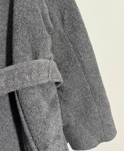 Max Mara Double Wool Gray Breasted Coat - Picture 6 of 18