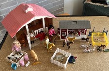 Lot Breyer Horses Accessories Dolls Stable Co...