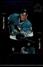 1997-98 SP Authentic #192 Marco Sturm San Jose Sharks Rookie Hockey Card