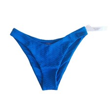 New Victorias Secret Brazilian Bikini Bottom Blue Size M NWT
