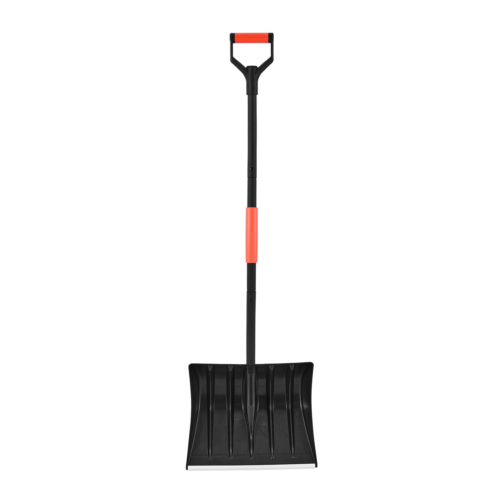 Uimoso 17" Snow Shovel Blade D-Grip Handle Ergonomic for Driveway Snow Removal
