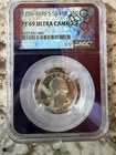 NGC PF 69 Ultra Cameo 1976 S Washington Quarter Silver 25C Cert 8327300-080