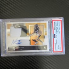 Najee Harris 2021 Panini One ROOKIE PATCH AUTO RPA Steelers on-card 74/99