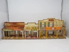 Vintage 1950s Marx Toys Roy Rogers Mineral City Tin Litho Western Town