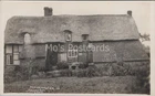 Warwickshire Postcard: Alderminster, Thatched Cottage Real Photo RPPC A2651