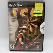 Ico (Sony PlayStation 2 PS2, 2001) CIB Complete With Manual Tested Black Label