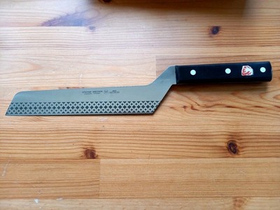 Dreizack Käsemesser Wüsthof Solingen 4802 - 18cm Schneide gebraucht