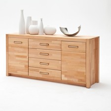 Sideboard Fenja T01 Kommode Kernbuche Keilverzinkt massiv geölt