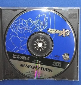 Capcom Sega Saturn Soft Rockman X4 Used
