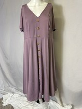 STUNNING SHEIN CURVE 1XL LILAC DRESS